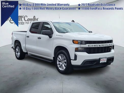Used 2020 Chevrolet Silverado 1500 Custom w/ Infotainment Package RWD image 1
