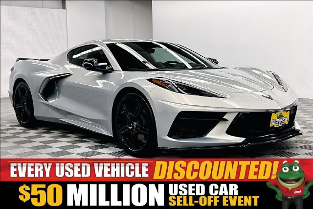 Used 2021 Chevrolet Corvette Stingray Preferred Cpe w/ Battery Protection Package RWD image 1