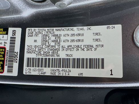 Used 2024 Toyota Tundra TRD Pro AWD/4WD image 39