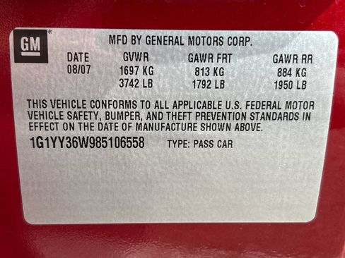 Used 2008 Chevrolet Corvette Convertible w/ Preferred Equipment Group RWD image 28