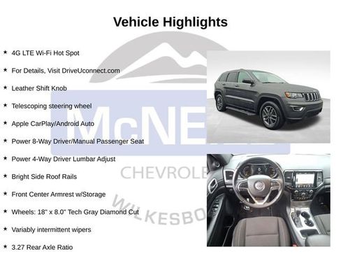 Used 2020 Jeep Grand Cherokee Laredo w/ 18" Wheel & 8.4" Radio Group RWD image 12