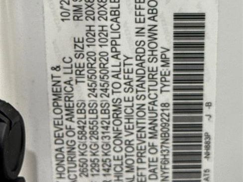 Used 2022 Honda Pilot Sport image 37