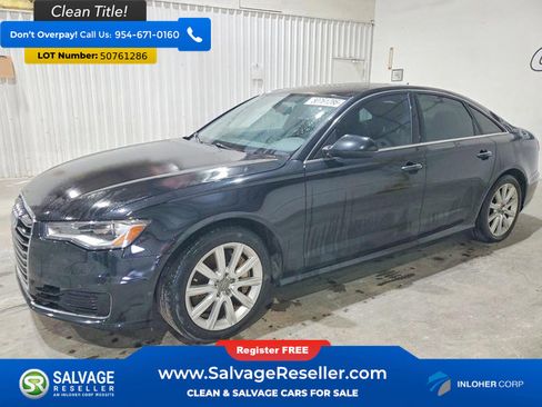 Used 2016 Audi A6 3.0T Premium Plus w/ Warm Weather Package AWD/4WD image 1