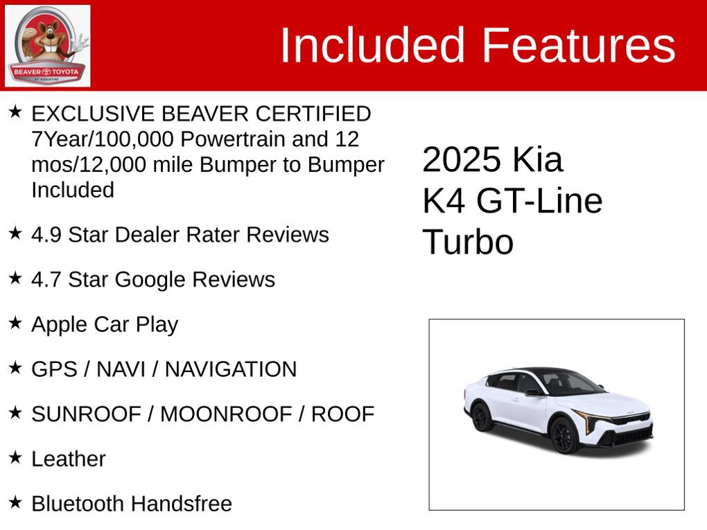 Used 2025 Kia K4 GT-Line Turbo FWD image 4