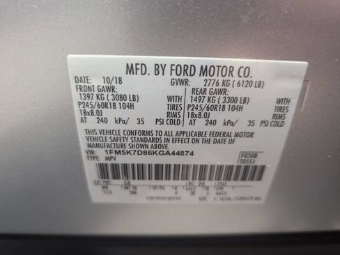 Used 2019 Ford Explorer XLT w/ Equipment Group 202A FWD image 32