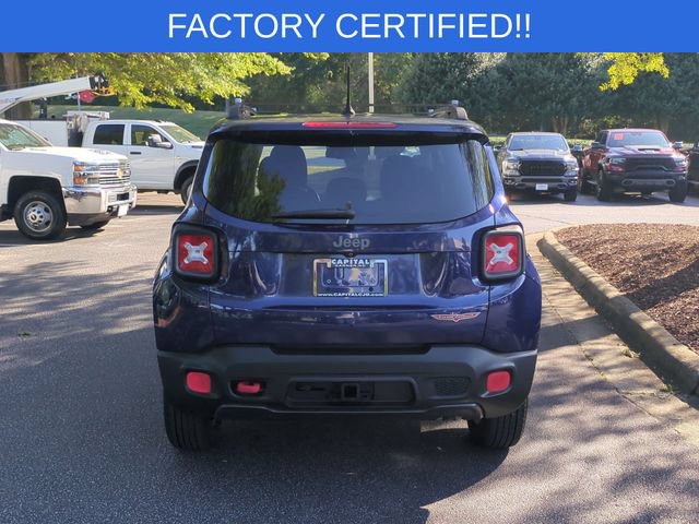 Certified 2017 Jeep Renegade Trailhawk w/ Popular Equipment Group AWD/4WD image 4