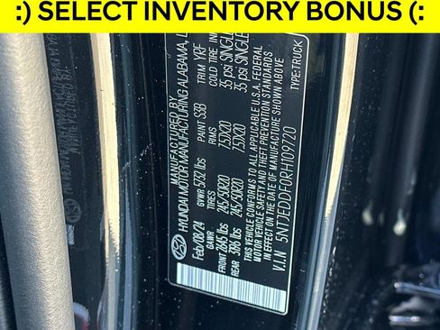 New 2024 Hyundai Santa Cruz Limited image 25