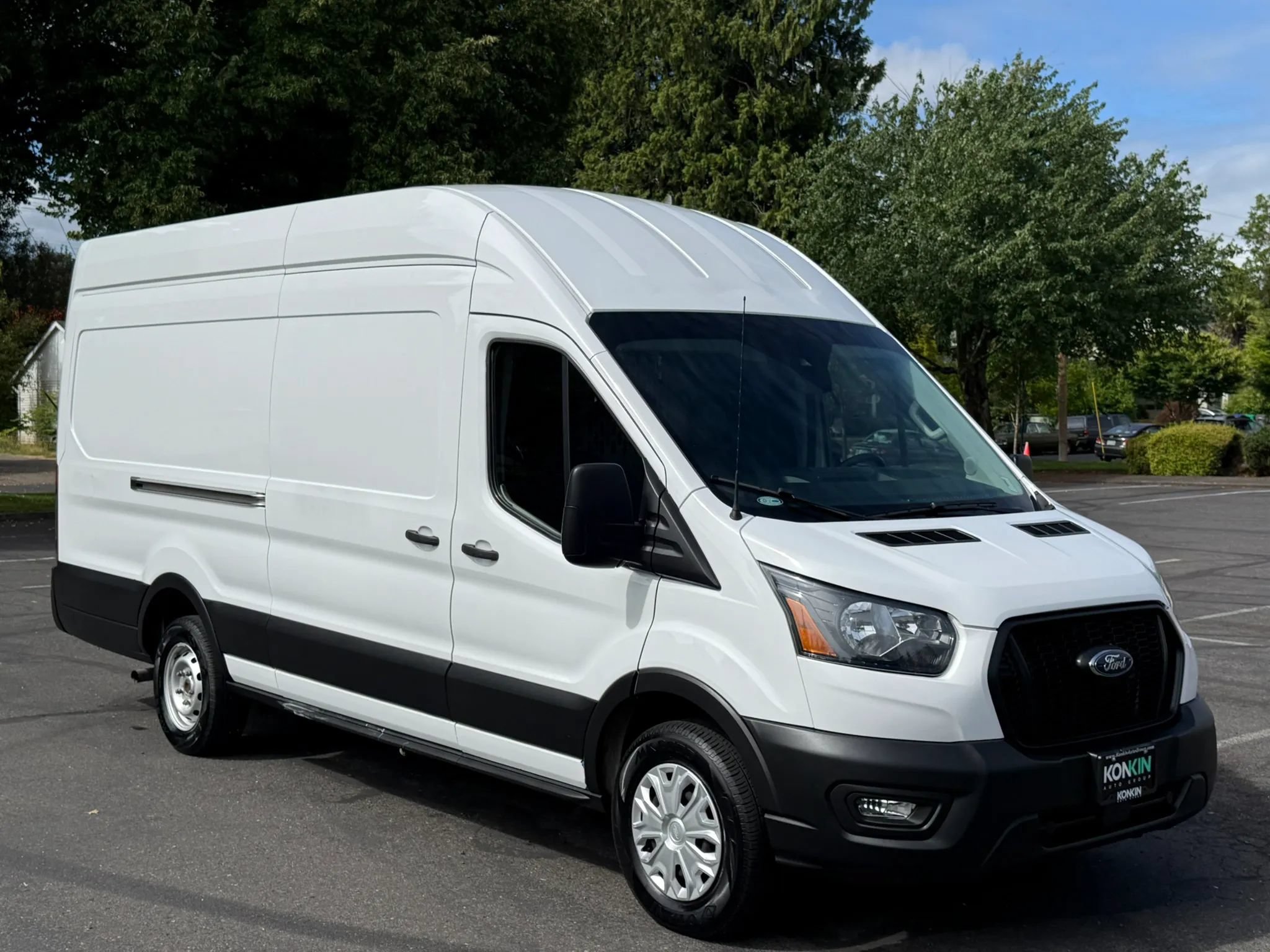 Used 2021 Ford Transit 250 148 High Roof Extended w/ Load Area Protection Package RWD image 8