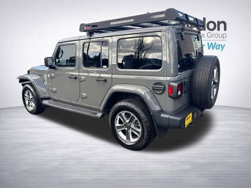 Used 2021 Jeep Wrangler Unlimited Sahara w/ Uconnect 4C Nav & Sound Group AWD/4WD image 5