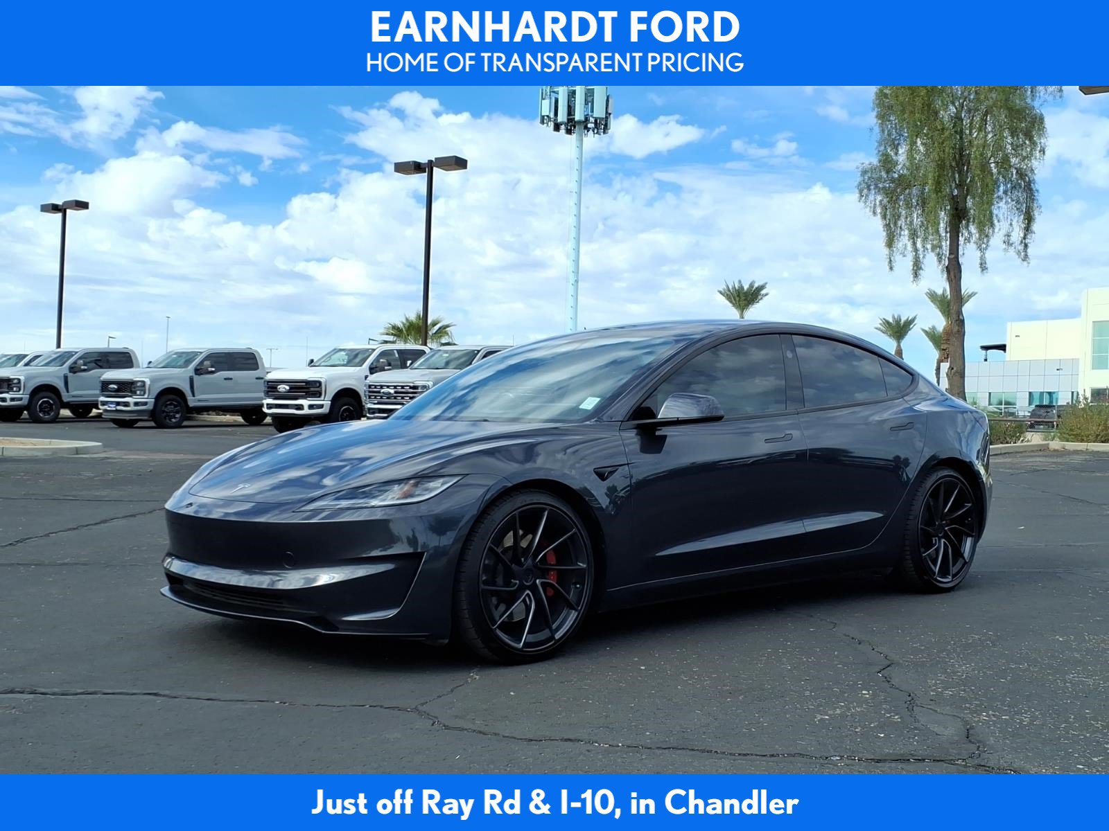 Used 2025 Tesla Model 3 Performance AWD/4WD image 1