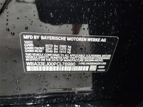 Certified 2023 BMW 760i xDrive w/ Parking Assistance Package image 30