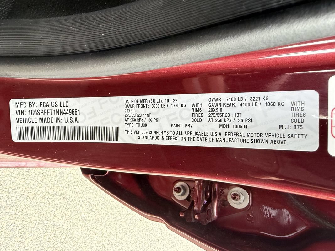 Used 2022 RAM 1500 Big Horn AWD/4WD image 52