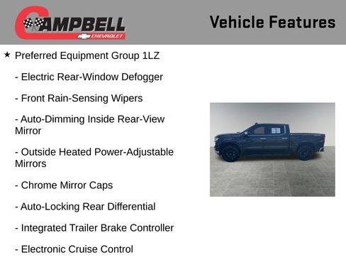 Used 2024 Chevrolet Silverado 1500 LTZ w/ Technology Package image 16
