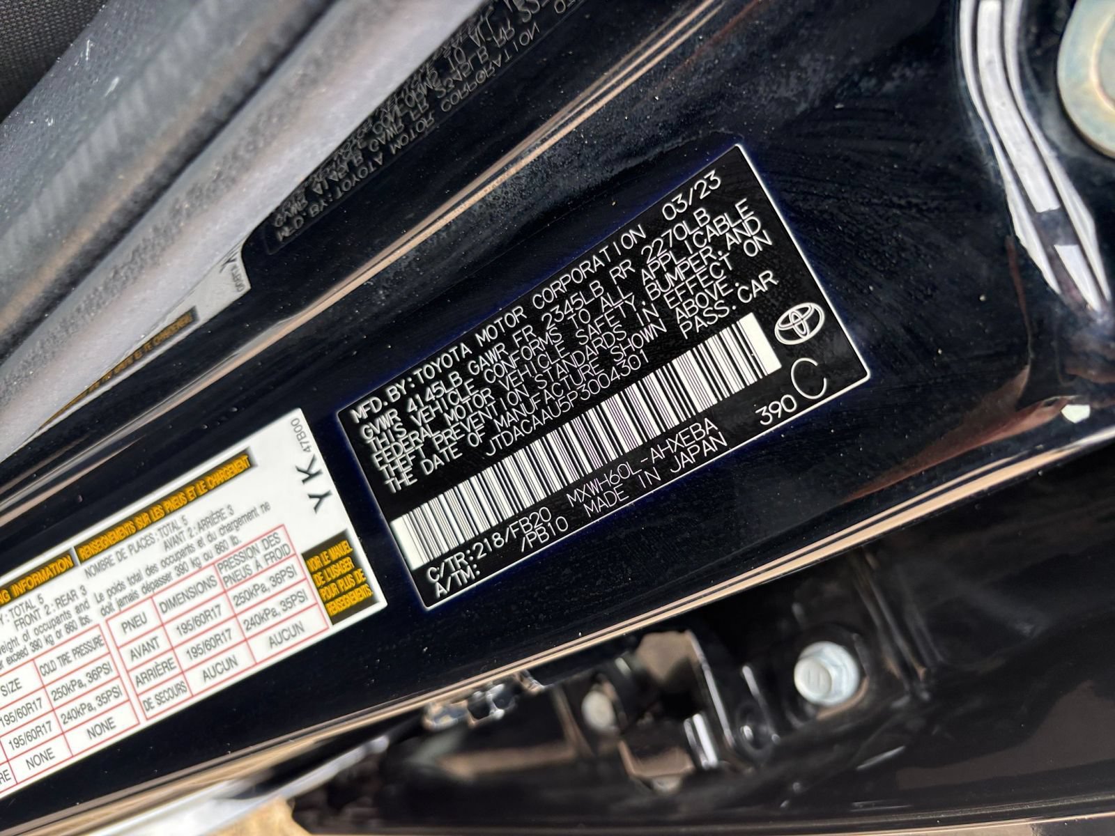 Used 2023 Toyota Prius LE FWD image 26