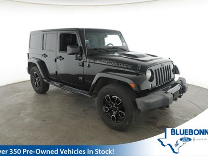 Certified 2017 Jeep Wrangler Unlimited Sahara
