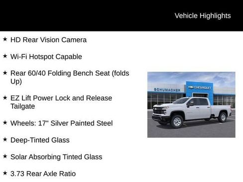 New 2026 Chevrolet Silverado 2500 W/T w/ WT Convenience Package image 26