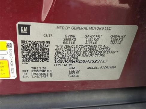 Used 2017 Chevrolet Traverse LT image 29