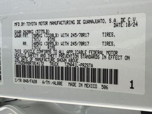 Used 2024 Toyota Tacoma SR RWD image 26