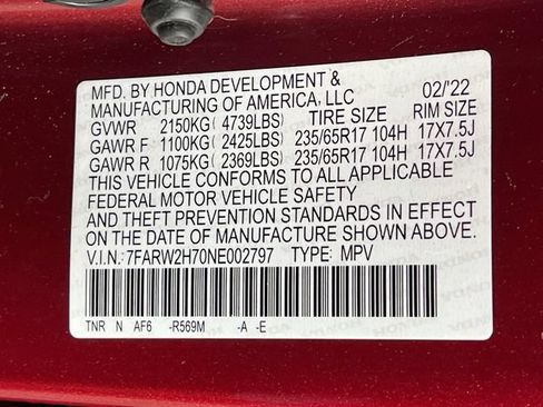 Used 2022 Honda CR-V Special Edition image 13
