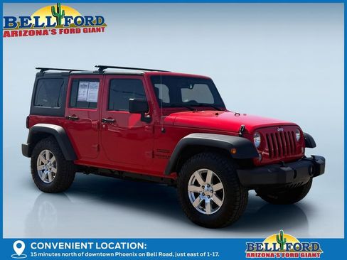 Used 2016 Jeep Wrangler Unlimited Sport w/ Quick Order Package 24S AWD/4WD image 4