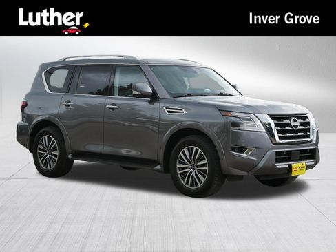 Certified 2024 Nissan Armada SL w/ Captain's Chairs Package AWD/4WD image 1