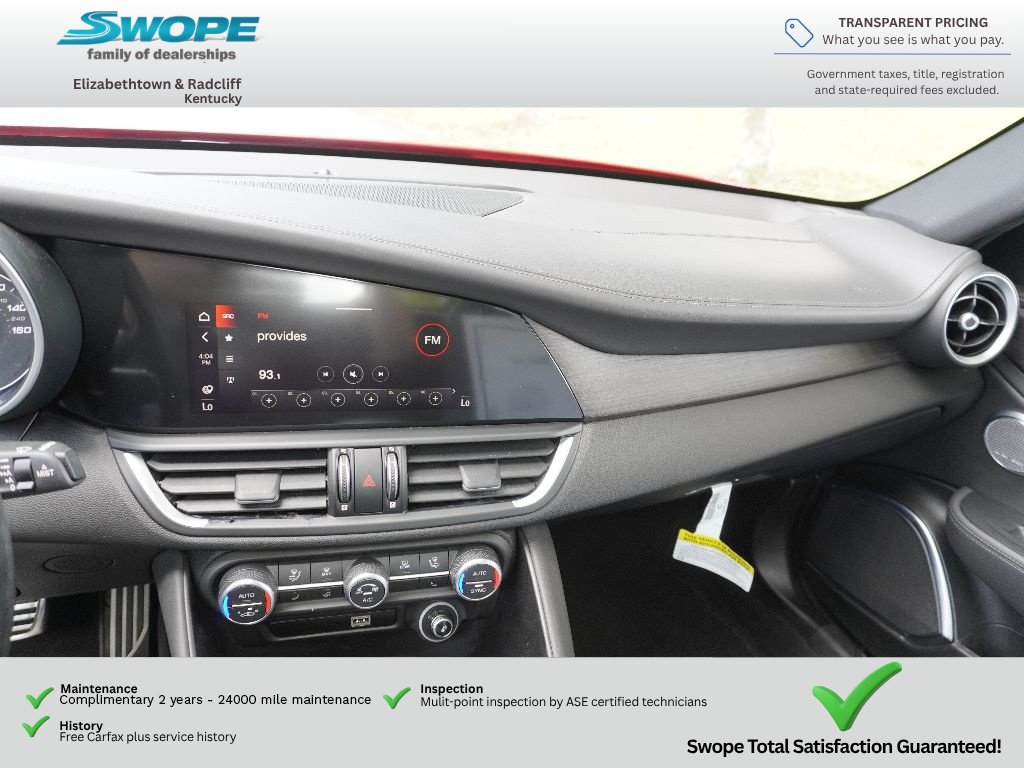 Used 2022 Alfa Romeo Giulia Ti AWD/4WD image 20