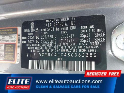Used 2025 Kia Sorento LX FWD image 18