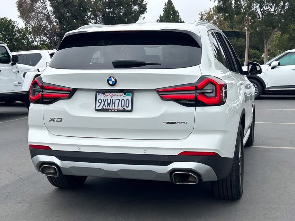 Used 2023 BMW X3 sDrive30i w/ Convenience Package RWD image 3