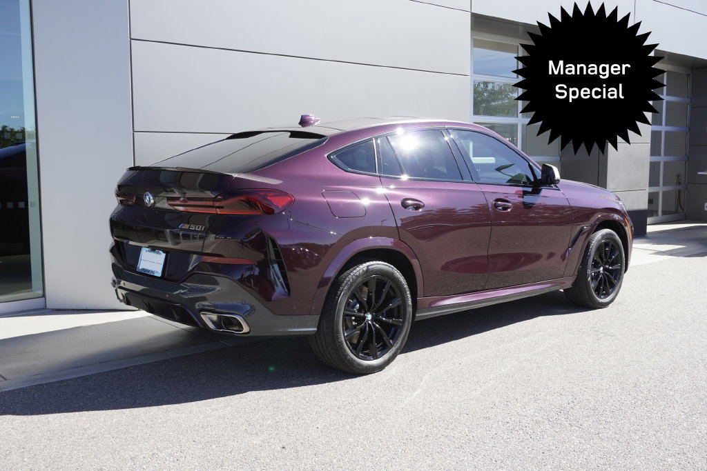 Used 2021 BMW X6 M50i AWD/4WD image 4