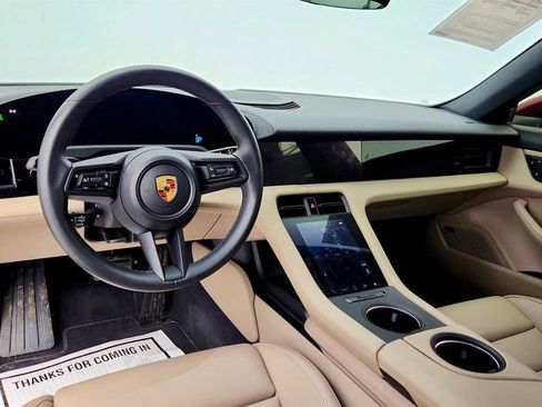 Used 2023 Porsche Taycan w/ Premium Pkg, PBP, Two Tone image 13