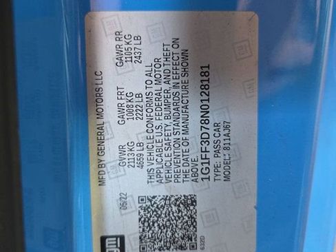 Used 2022 Chevrolet Camaro LT w/ RS Package image 16