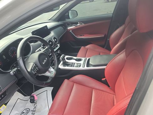 Used 2022 Kia Stinger GT1 w/ Red Interior Color Package RWD image 21