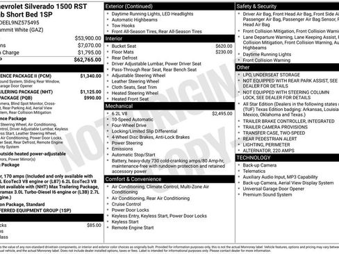 Certified 2022 Chevrolet Silverado 1500 RST w/ Convenience Package II image 10