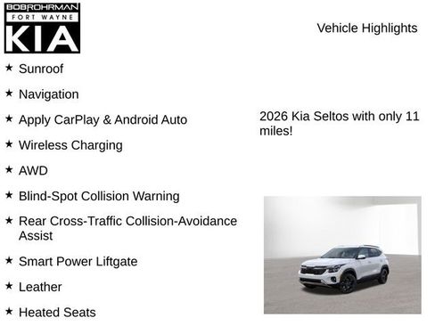 New 2026 Kia Seltos EX w/ EX Sunroof Package image 7