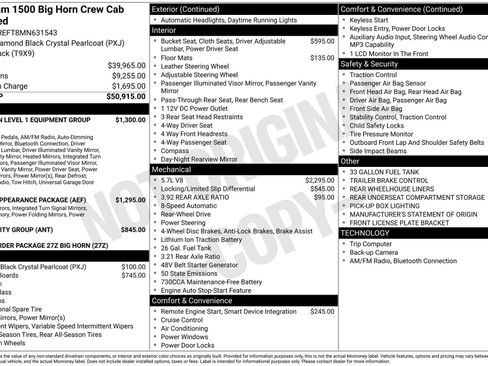 Used 2021 RAM 1500 Big Horn image 3