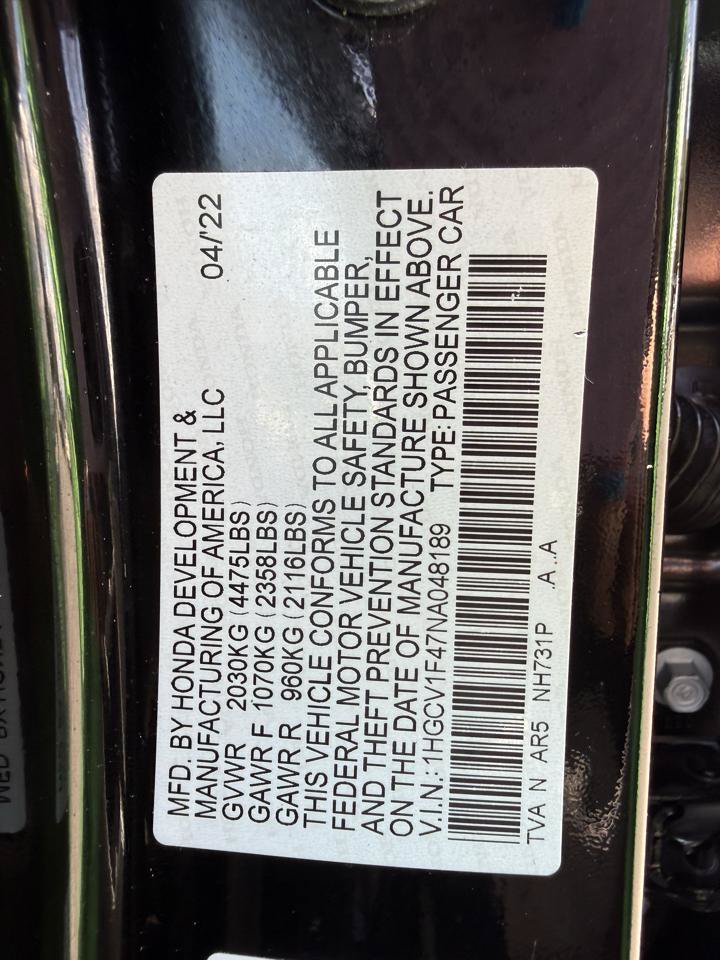 Used 2022 Honda Accord Sport Special Edition image 45