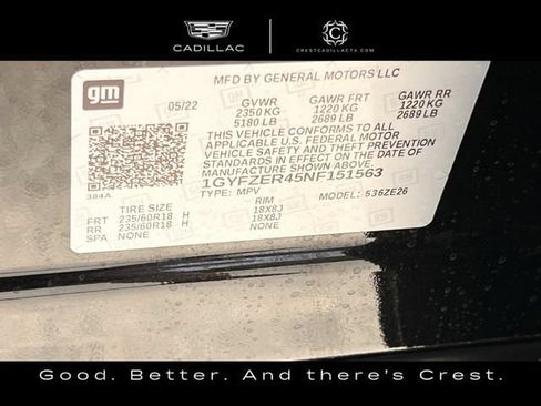 Certified 2022 Cadillac XT4 Sport w/ Comfort Package FWD image 34