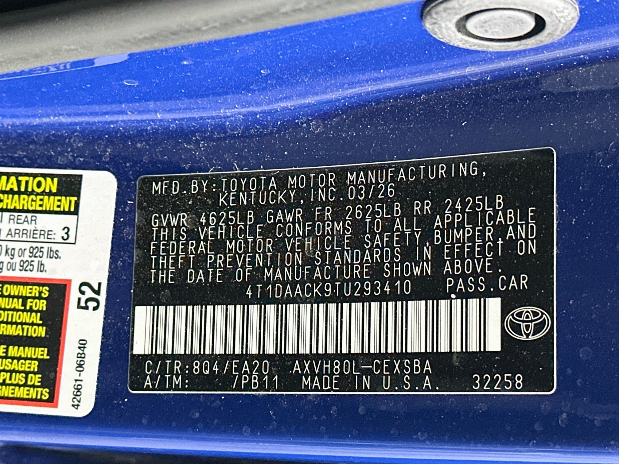 Used 2026 Toyota Camry SE FWD image 12