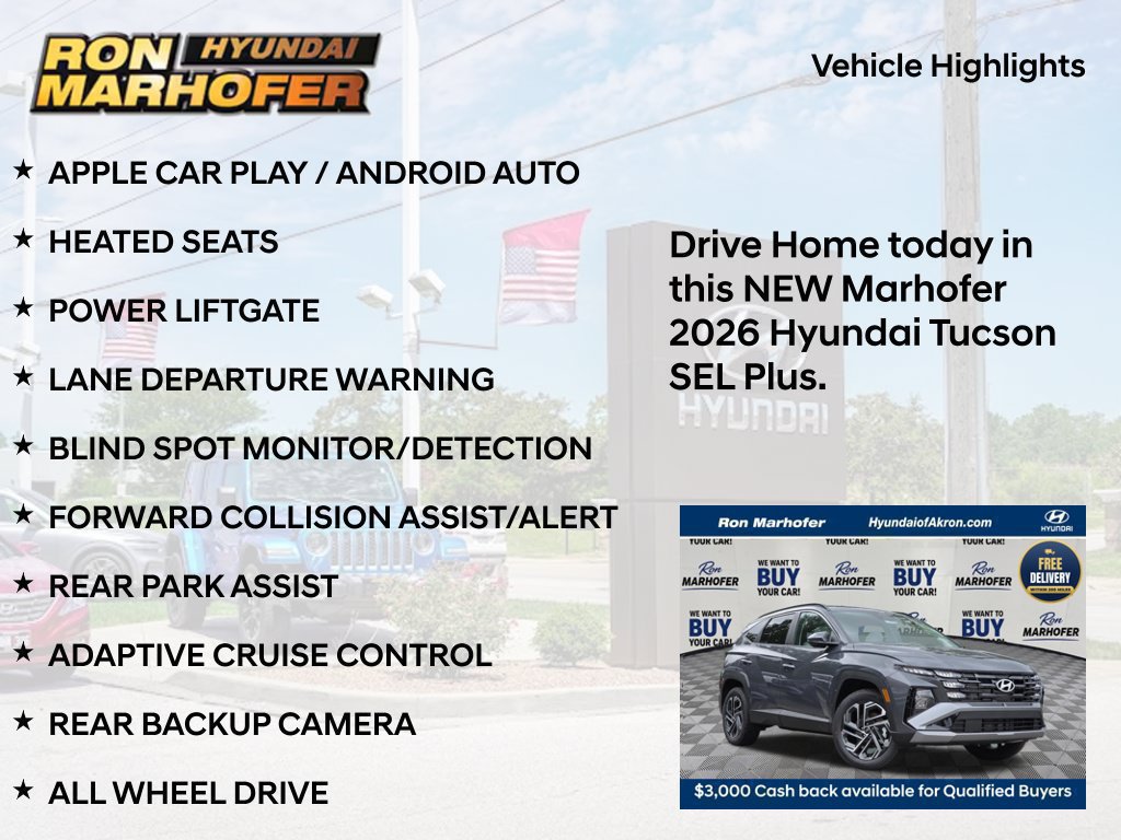 New 2026 Hyundai Tucson SEL Plus AWD/4WD image 56