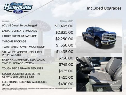 New 2026 Ford F250 Lariat w/ Lariat Ultimate Package AWD/4WD image 8