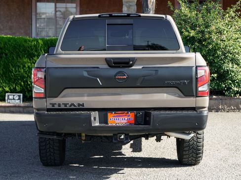 Used 2021 Nissan Titan PRO-4X w/ Pro-4x Utility Package AWD/4WD image 7