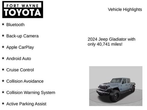 Used 2024 Jeep Gladiator Mojave AWD/4WD image 8