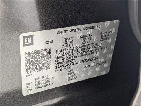 Used 2018 Chevrolet Tahoe Premier w/ RST 6.2L Performance Edition image 22