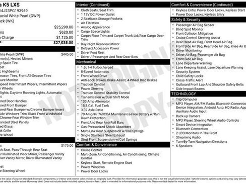 Used 2023 Kia K5 LXS FWD image 2