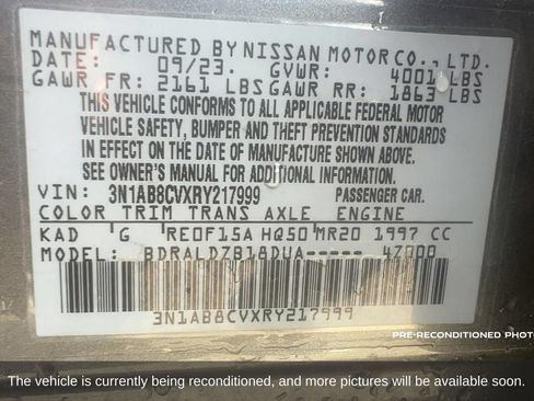 Used 2024 Nissan Sentra SV FWD image 19