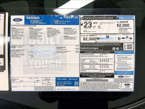 New 2025 Ford Ranger XL w/ Trailer Tow Package RWD image 21