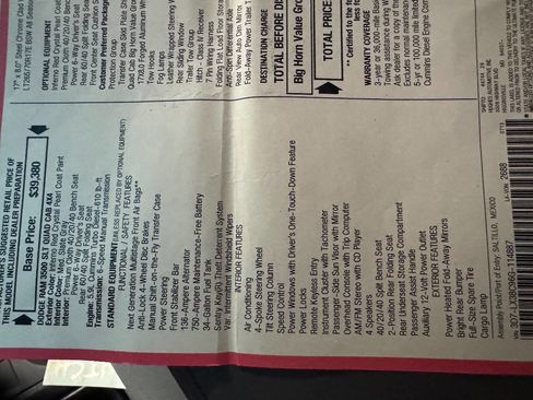 Used 2006 Dodge Ram 3500 Truck SLT w/ Quad Cab Big Horn Value Group image 18