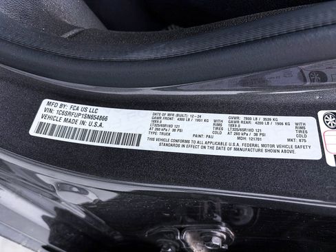 Used 2025 RAM 1500 RHO image 40