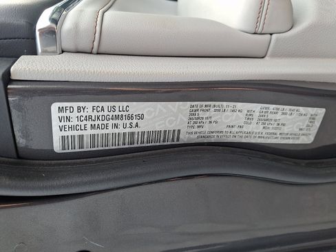 Used 2021 Jeep Grand Cherokee L Overland AWD/4WD image 27