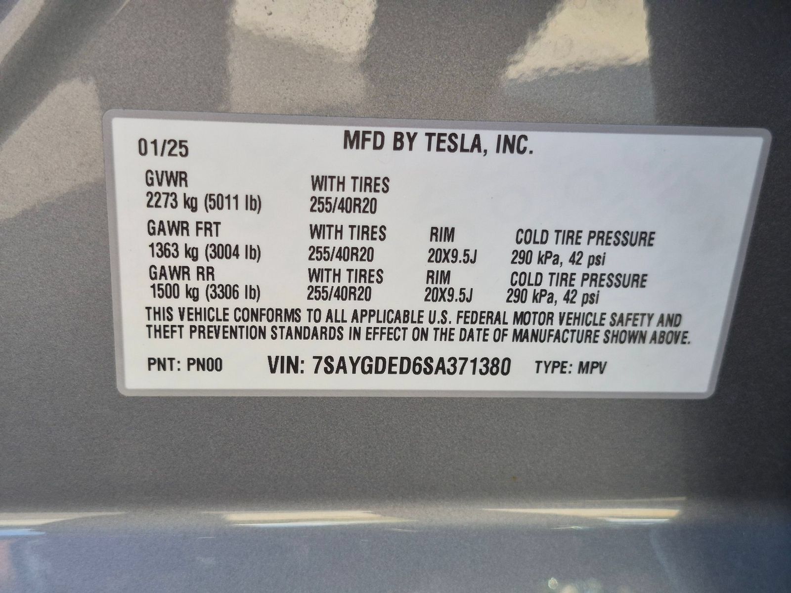 Used 2025 Tesla Model Y Long Range RWD image 41